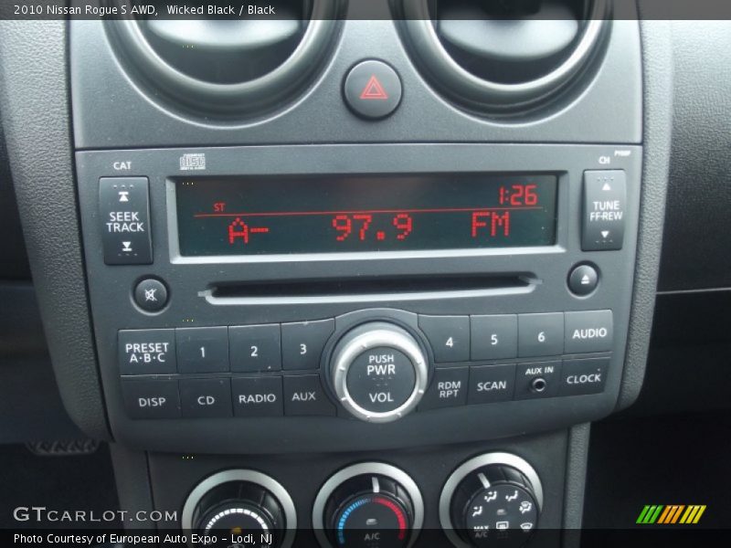 Wicked Black / Black 2010 Nissan Rogue S AWD