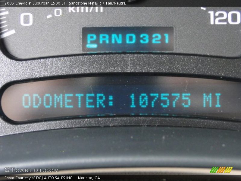 Sandstone Metallic / Tan/Neutral 2005 Chevrolet Suburban 1500 LT