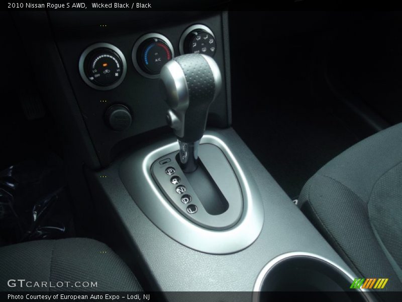 Wicked Black / Black 2010 Nissan Rogue S AWD