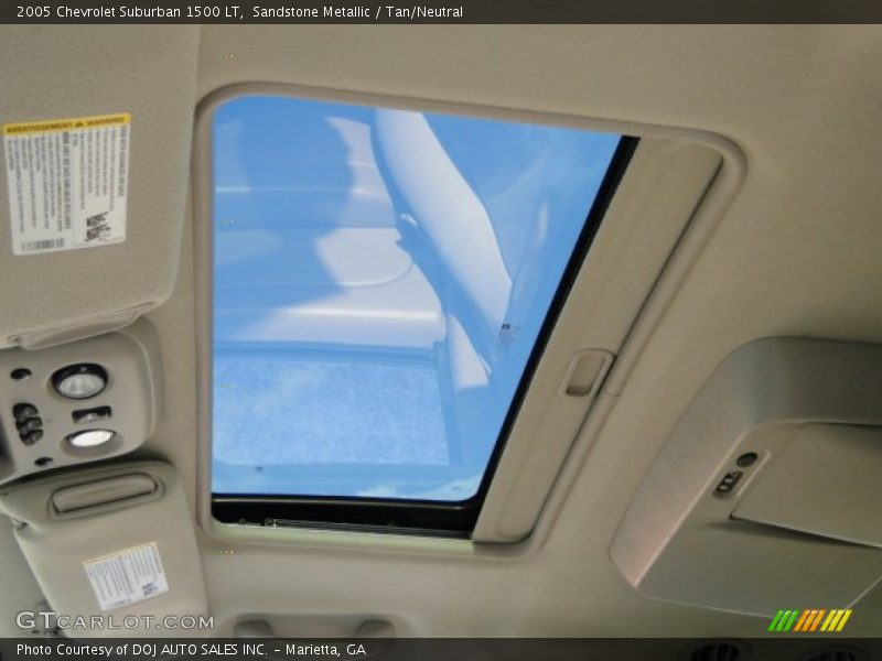 Sandstone Metallic / Tan/Neutral 2005 Chevrolet Suburban 1500 LT