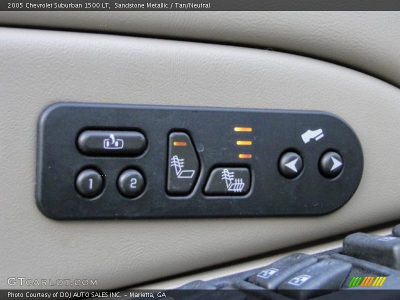 Sandstone Metallic / Tan/Neutral 2005 Chevrolet Suburban 1500 LT