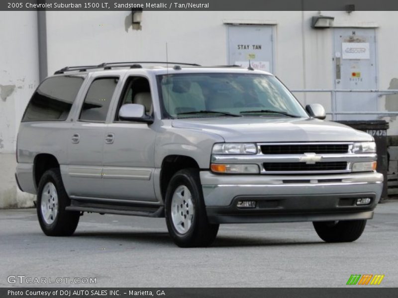 Sandstone Metallic / Tan/Neutral 2005 Chevrolet Suburban 1500 LT