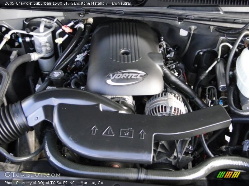 Sandstone Metallic / Tan/Neutral 2005 Chevrolet Suburban 1500 LT