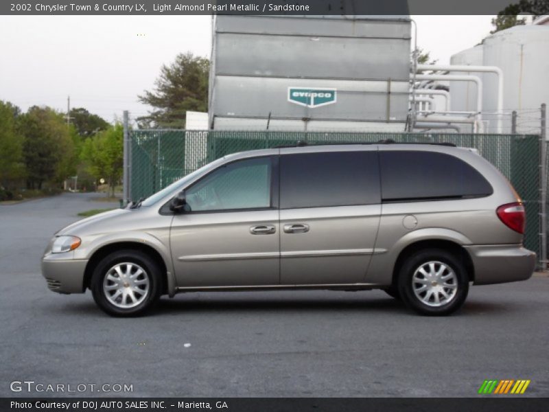 Light Almond Pearl Metallic / Sandstone 2002 Chrysler Town & Country LX
