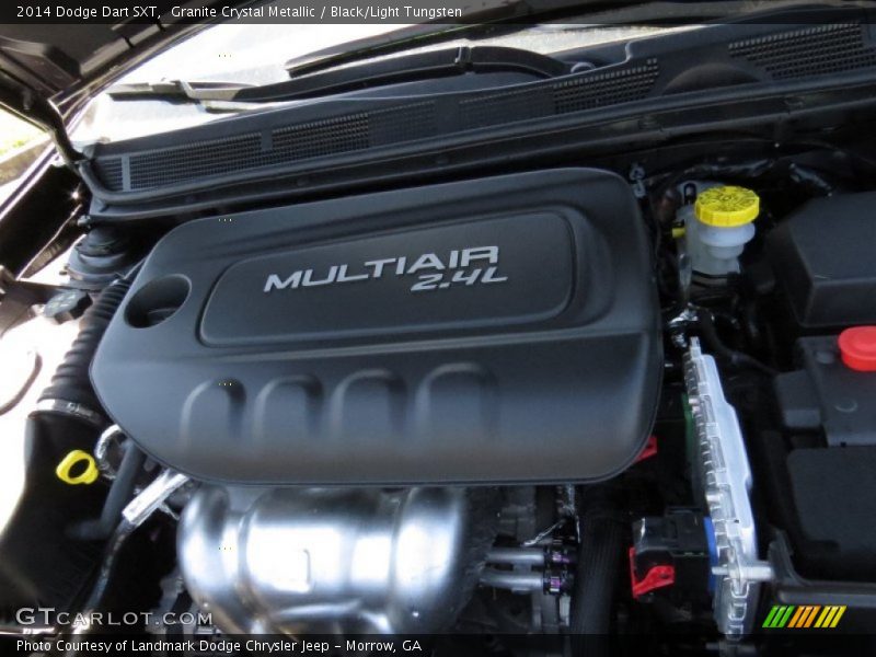 Granite Crystal Metallic / Black/Light Tungsten 2014 Dodge Dart SXT