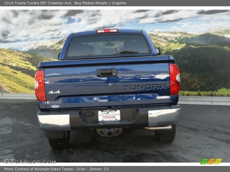 Blue Ribbon Metallic / Graphite 2014 Toyota Tundra SR5 Crewmax 4x4