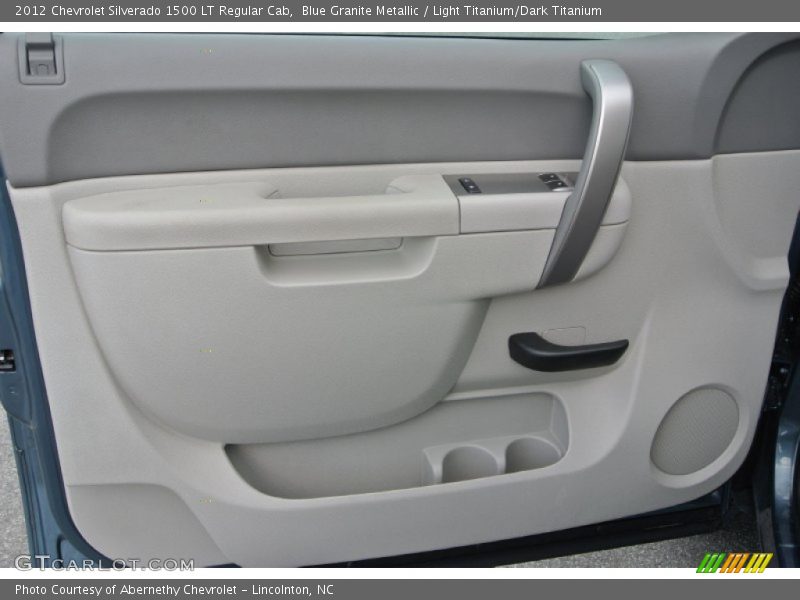 Blue Granite Metallic / Light Titanium/Dark Titanium 2012 Chevrolet Silverado 1500 LT Regular Cab