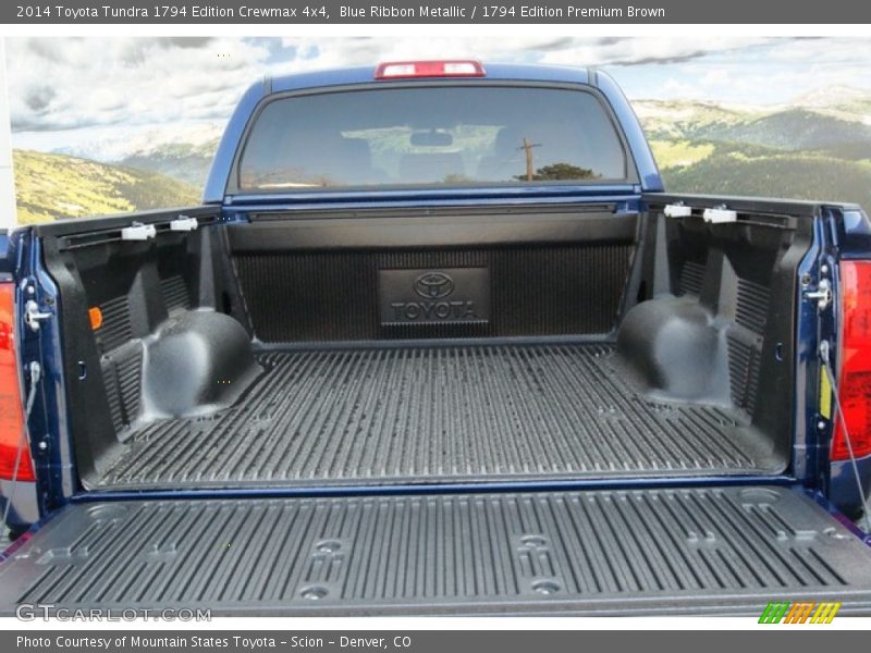 Blue Ribbon Metallic / 1794 Edition Premium Brown 2014 Toyota Tundra 1794 Edition Crewmax 4x4