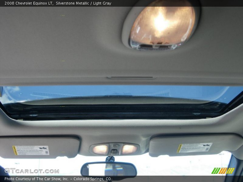 Silverstone Metallic / Light Gray 2008 Chevrolet Equinox LT