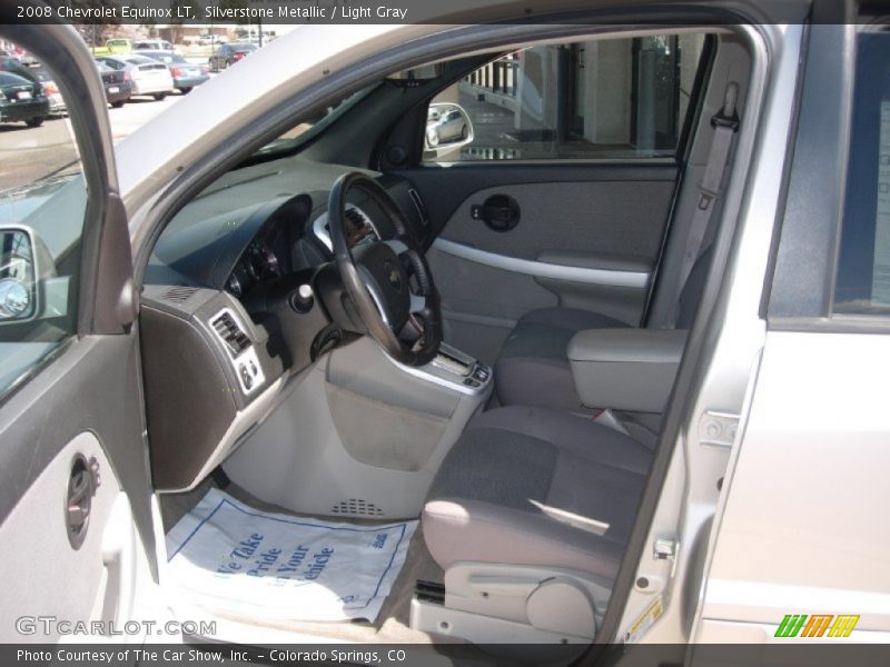 Silverstone Metallic / Light Gray 2008 Chevrolet Equinox LT