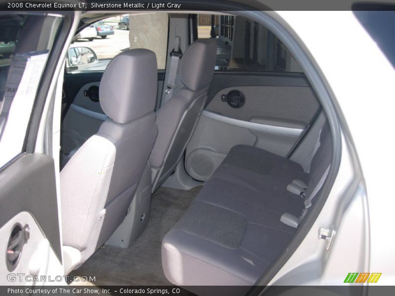 Silverstone Metallic / Light Gray 2008 Chevrolet Equinox LT