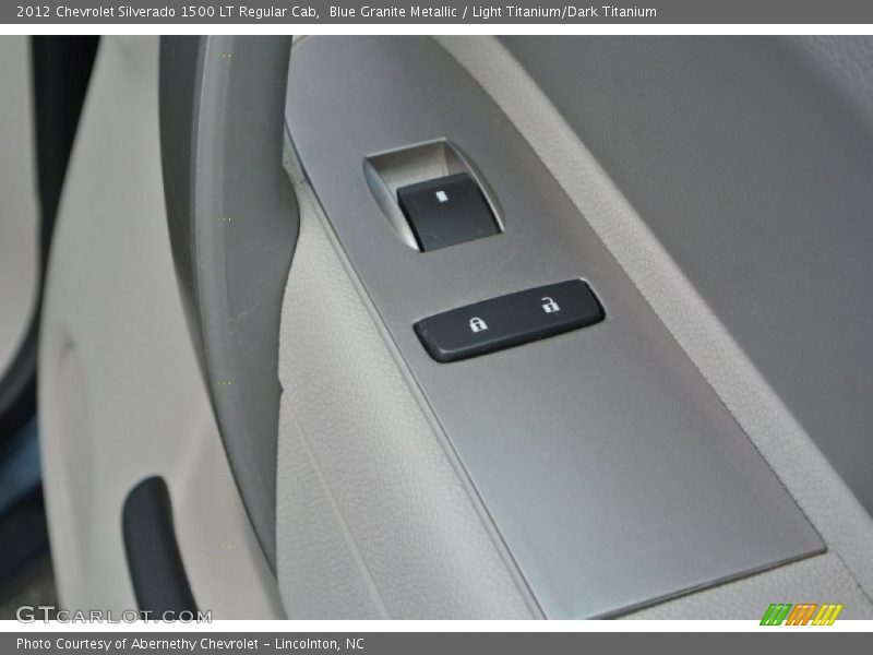 Blue Granite Metallic / Light Titanium/Dark Titanium 2012 Chevrolet Silverado 1500 LT Regular Cab