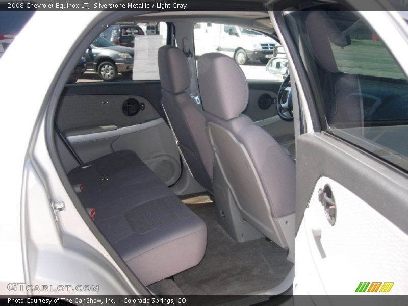 Silverstone Metallic / Light Gray 2008 Chevrolet Equinox LT