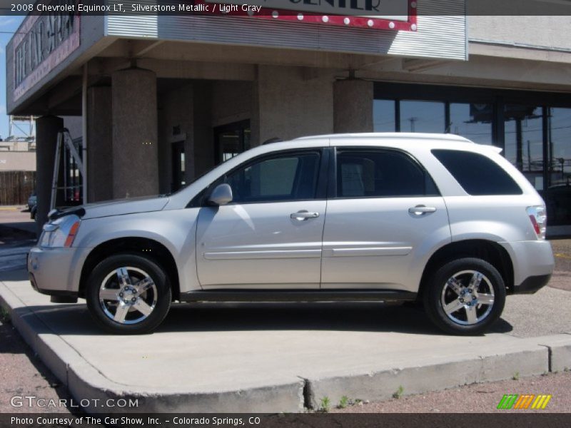 Silverstone Metallic / Light Gray 2008 Chevrolet Equinox LT