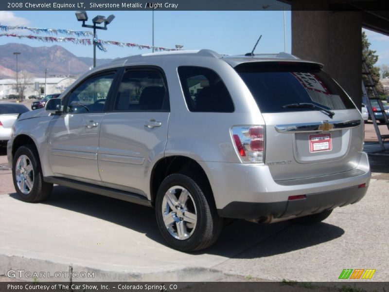 Silverstone Metallic / Light Gray 2008 Chevrolet Equinox LT