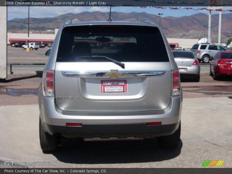 Silverstone Metallic / Light Gray 2008 Chevrolet Equinox LT