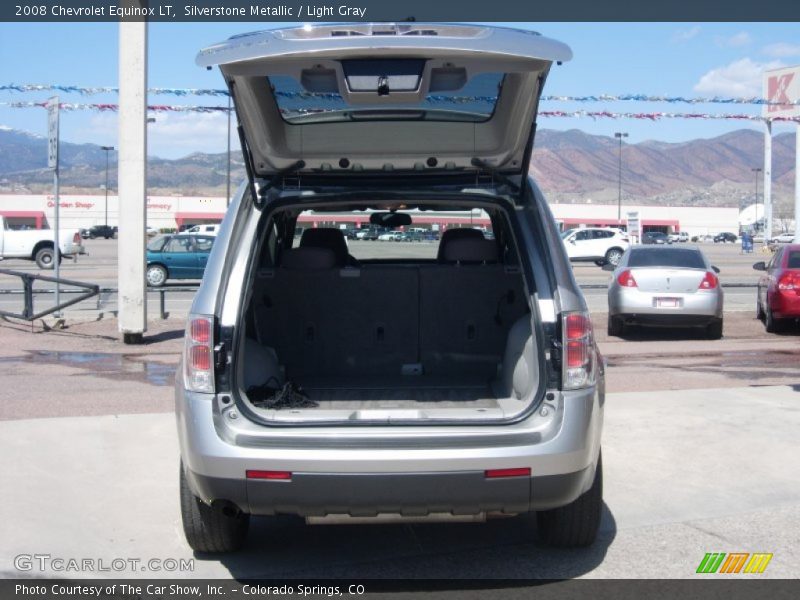 Silverstone Metallic / Light Gray 2008 Chevrolet Equinox LT