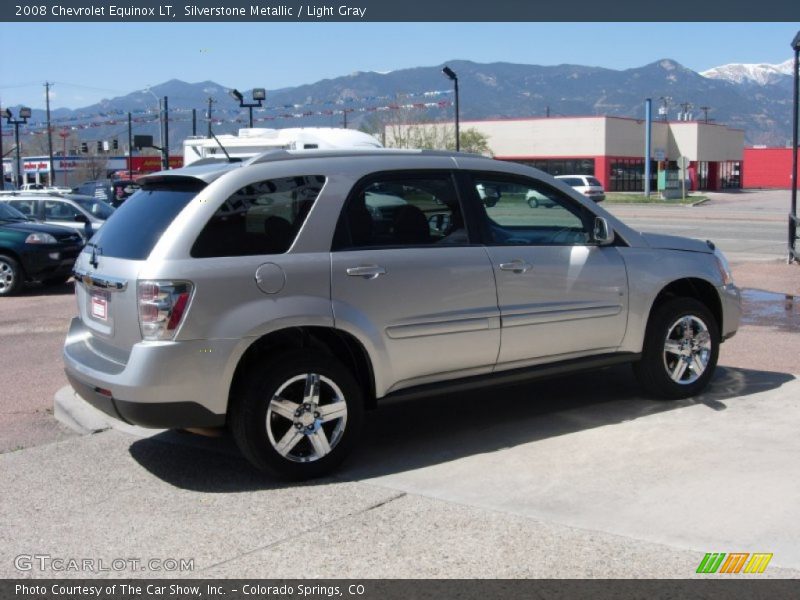 Silverstone Metallic / Light Gray 2008 Chevrolet Equinox LT