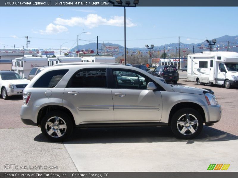 Silverstone Metallic / Light Gray 2008 Chevrolet Equinox LT