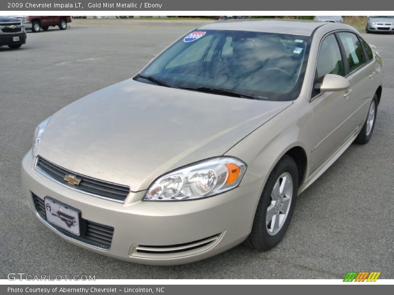 Gold Mist Metallic / Ebony 2009 Chevrolet Impala LT