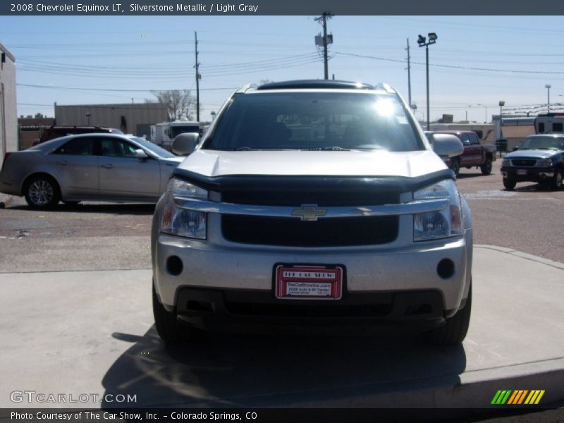 Silverstone Metallic / Light Gray 2008 Chevrolet Equinox LT
