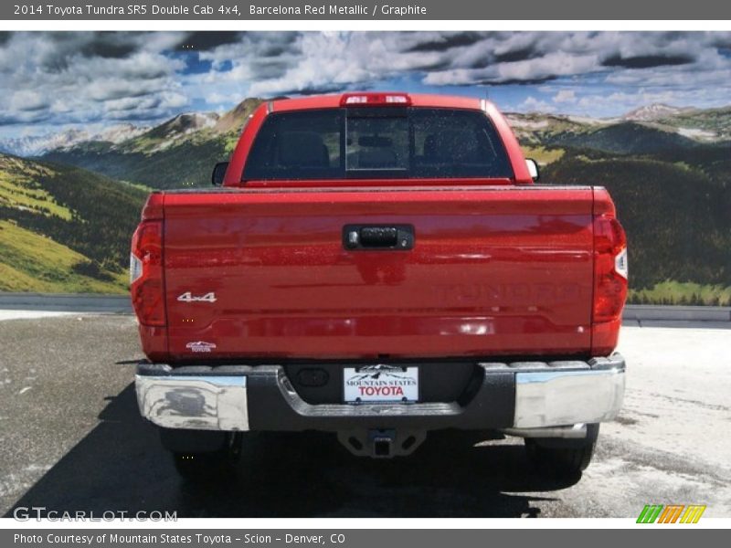 Barcelona Red Metallic / Graphite 2014 Toyota Tundra SR5 Double Cab 4x4