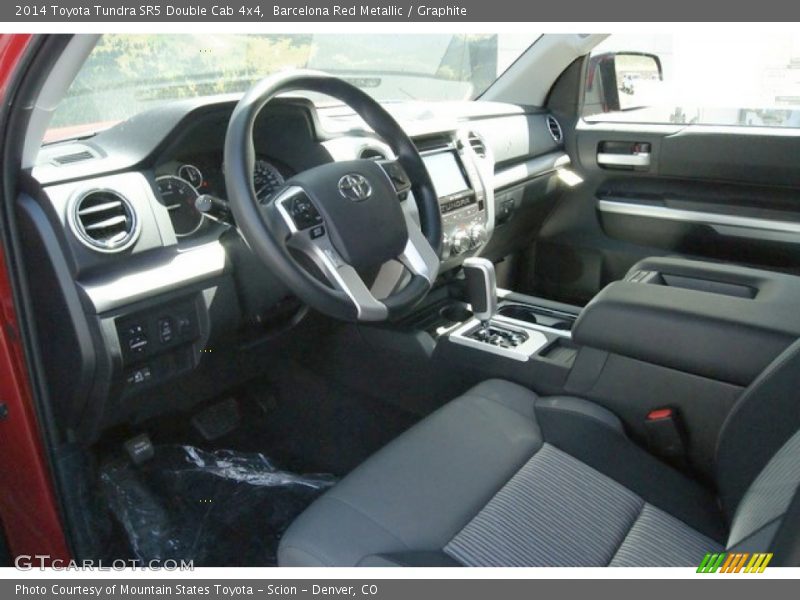 Barcelona Red Metallic / Graphite 2014 Toyota Tundra SR5 Double Cab 4x4