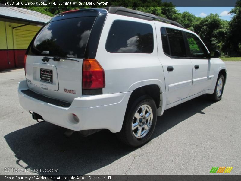 Summit White / Dark Pewter 2003 GMC Envoy XL SLE 4x4