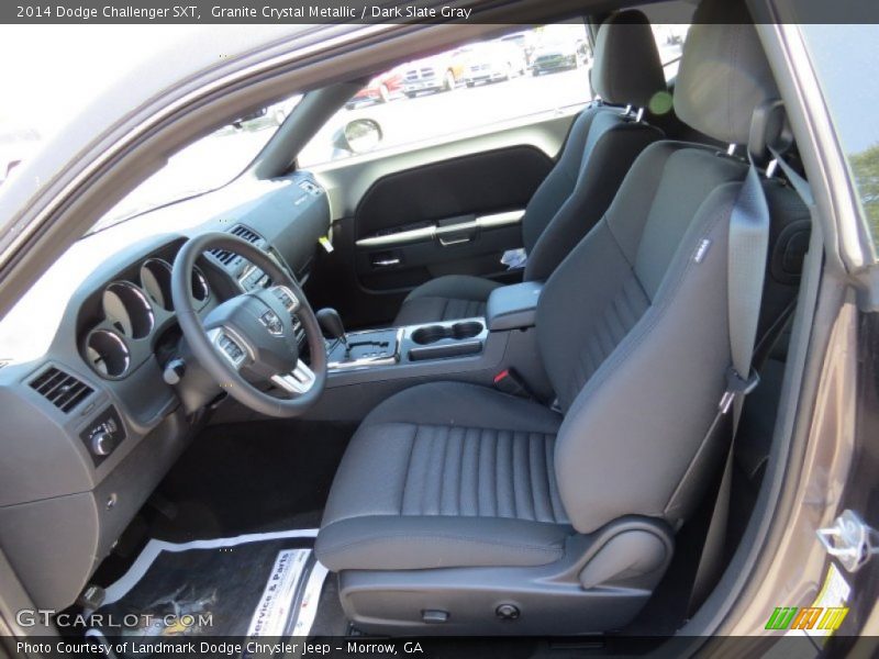 Granite Crystal Metallic / Dark Slate Gray 2014 Dodge Challenger SXT