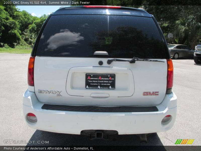 Summit White / Dark Pewter 2003 GMC Envoy XL SLE 4x4