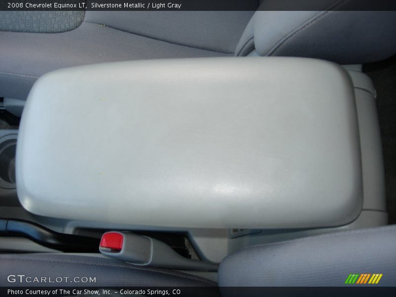 Silverstone Metallic / Light Gray 2008 Chevrolet Equinox LT
