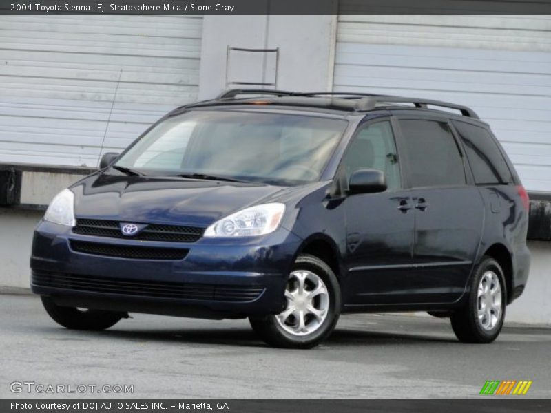 Stratosphere Mica / Stone Gray 2004 Toyota Sienna LE