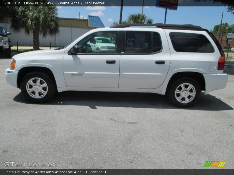 Summit White / Dark Pewter 2003 GMC Envoy XL SLE 4x4