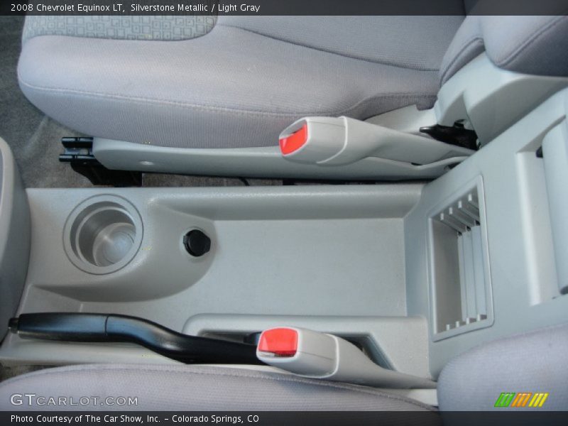 Silverstone Metallic / Light Gray 2008 Chevrolet Equinox LT