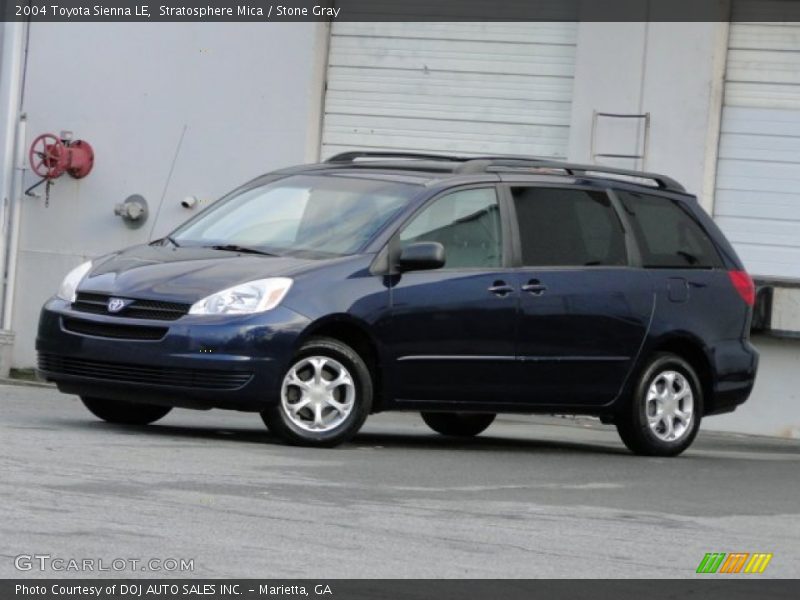 Stratosphere Mica / Stone Gray 2004 Toyota Sienna LE