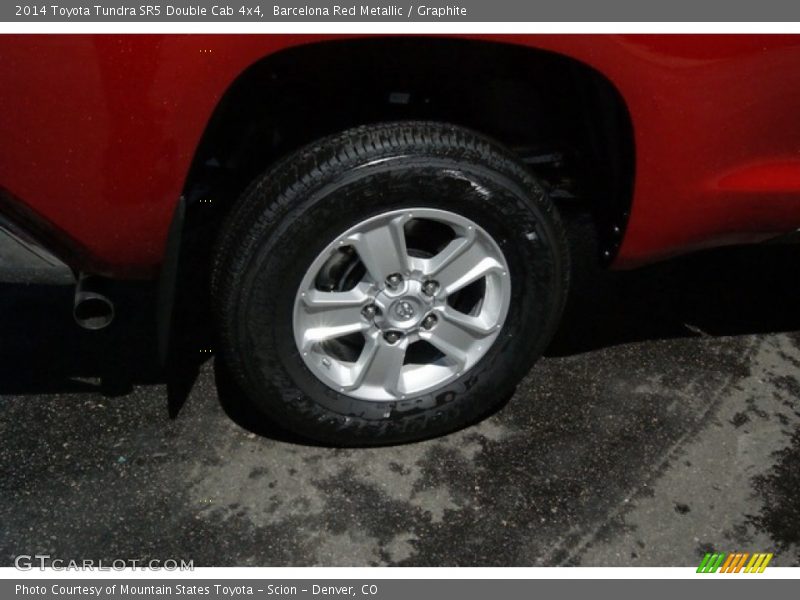 Barcelona Red Metallic / Graphite 2014 Toyota Tundra SR5 Double Cab 4x4