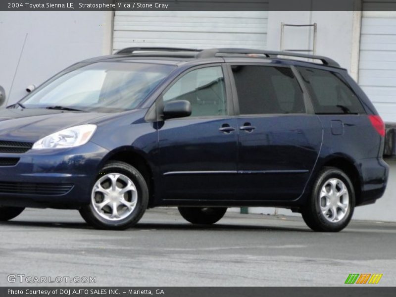 Stratosphere Mica / Stone Gray 2004 Toyota Sienna LE