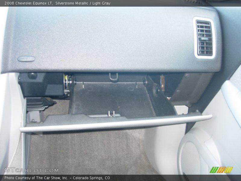 Silverstone Metallic / Light Gray 2008 Chevrolet Equinox LT