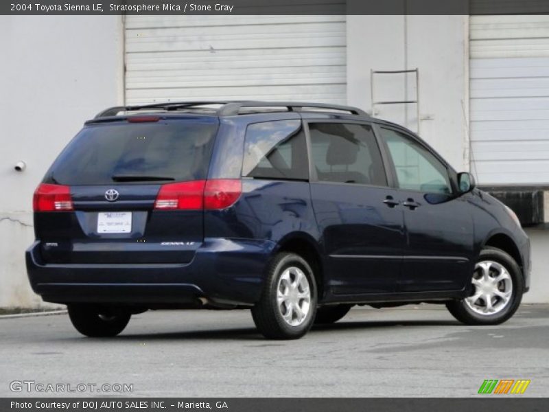 Stratosphere Mica / Stone Gray 2004 Toyota Sienna LE
