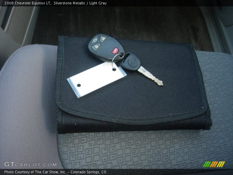 Silverstone Metallic / Light Gray 2008 Chevrolet Equinox LT
