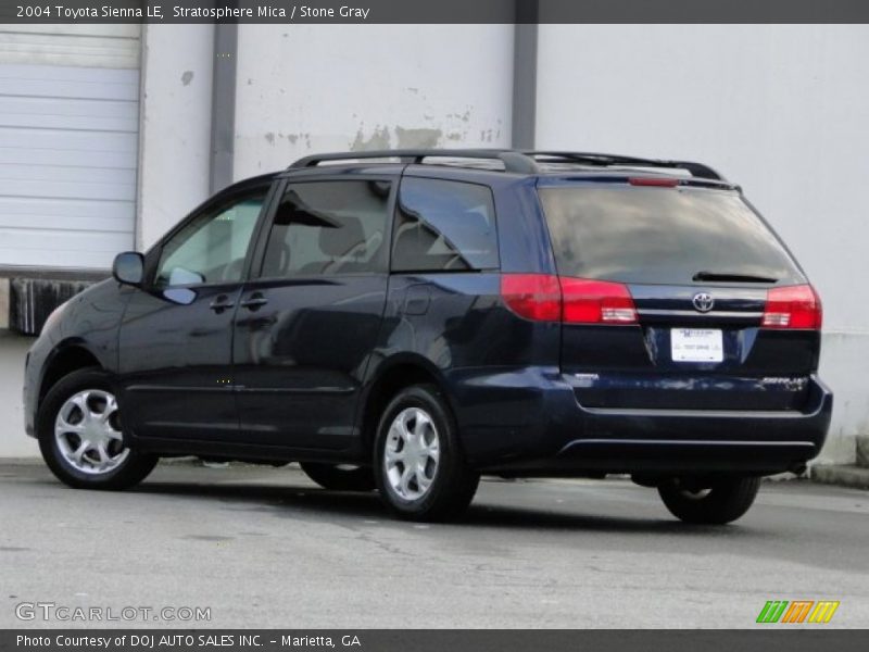 Stratosphere Mica / Stone Gray 2004 Toyota Sienna LE