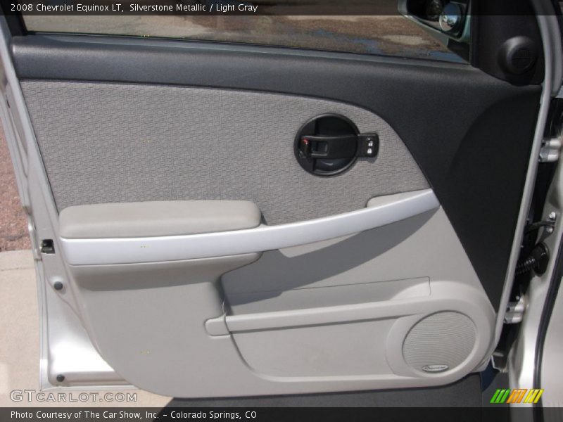 Silverstone Metallic / Light Gray 2008 Chevrolet Equinox LT