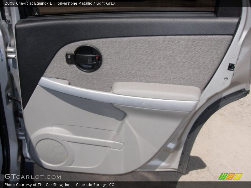 Silverstone Metallic / Light Gray 2008 Chevrolet Equinox LT