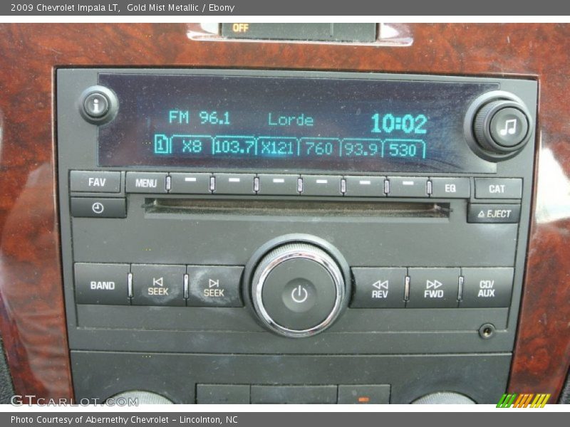 Gold Mist Metallic / Ebony 2009 Chevrolet Impala LT