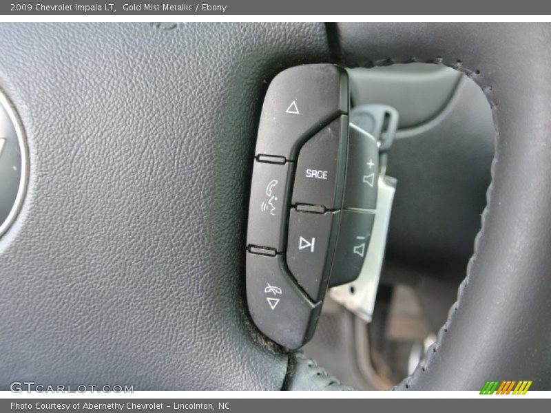 Gold Mist Metallic / Ebony 2009 Chevrolet Impala LT