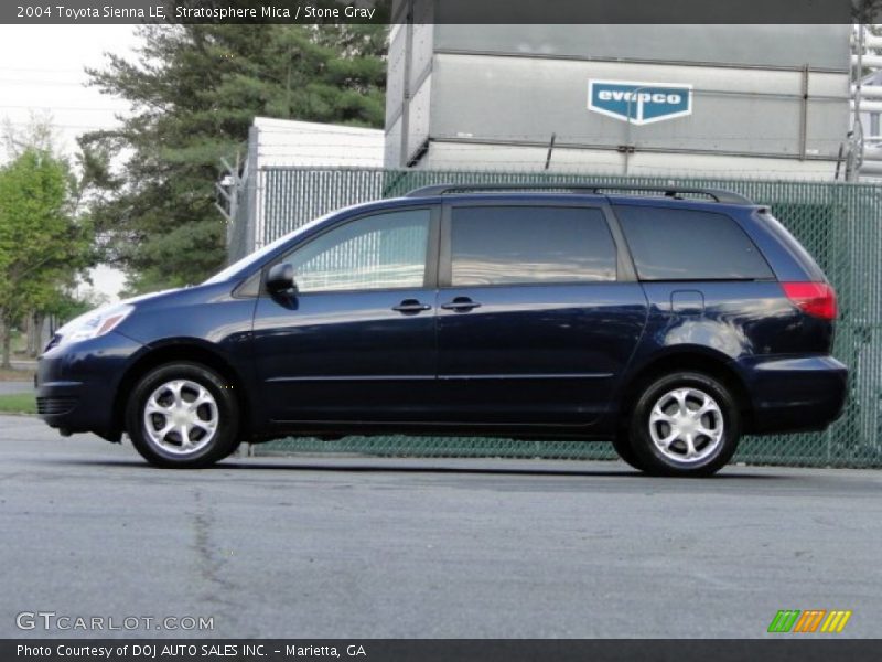 Stratosphere Mica / Stone Gray 2004 Toyota Sienna LE