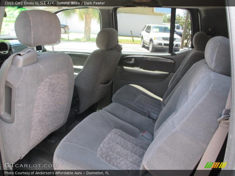 Rear Seat of 2003 Envoy XL SLE 4x4