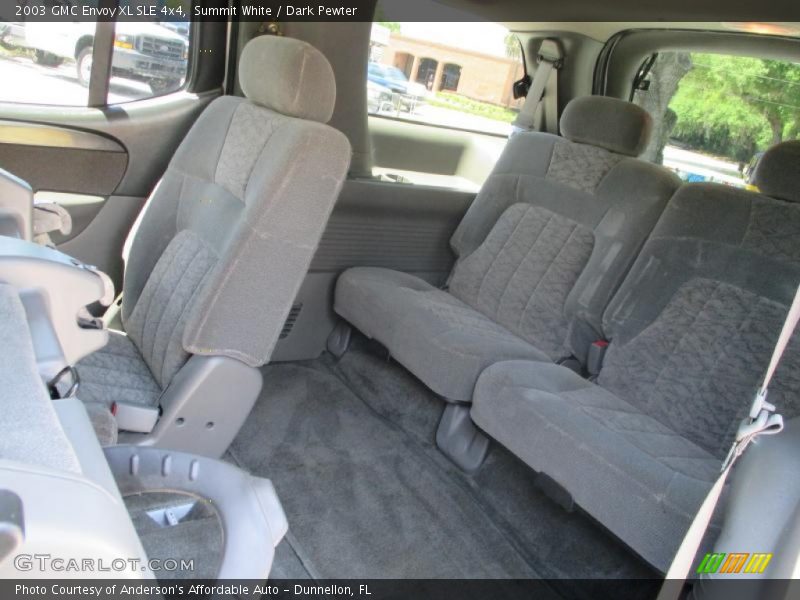 Rear Seat of 2003 Envoy XL SLE 4x4