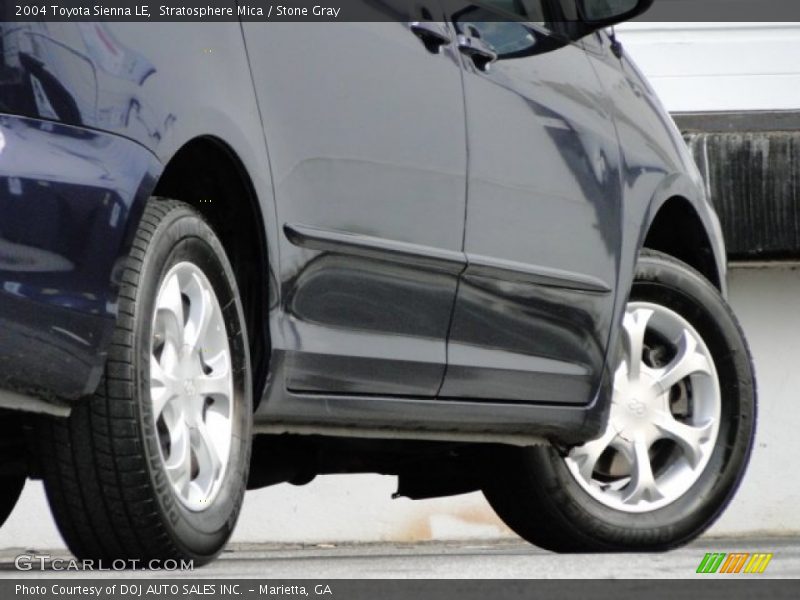 Stratosphere Mica / Stone Gray 2004 Toyota Sienna LE