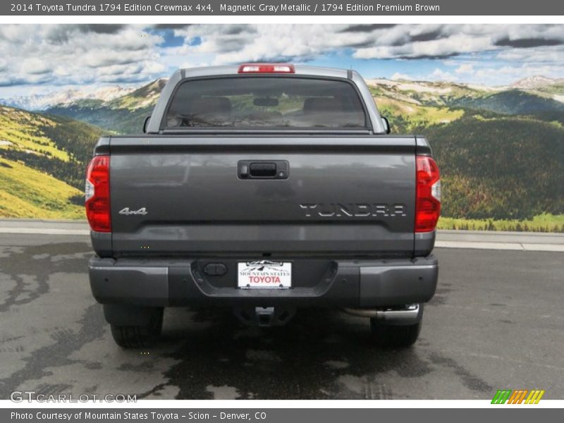 Magnetic Gray Metallic / 1794 Edition Premium Brown 2014 Toyota Tundra 1794 Edition Crewmax 4x4